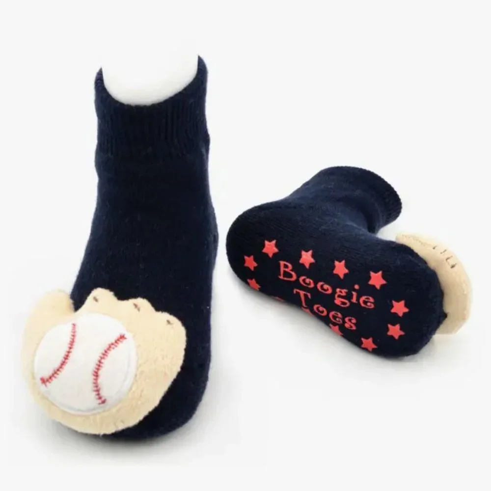 Baseball Rattle Socks New